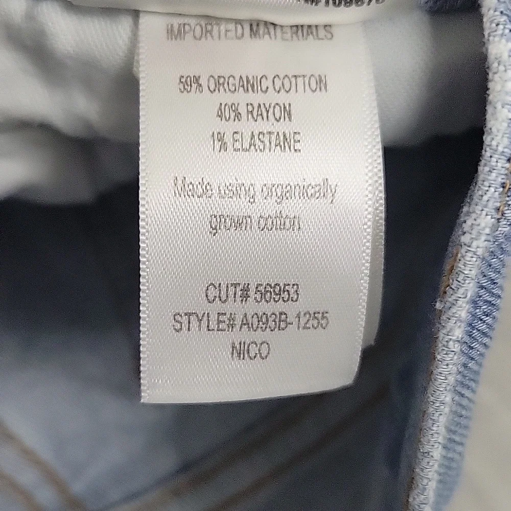 Agolde Nico Button-fly Jeans Size 24 - Picture 5 of 12